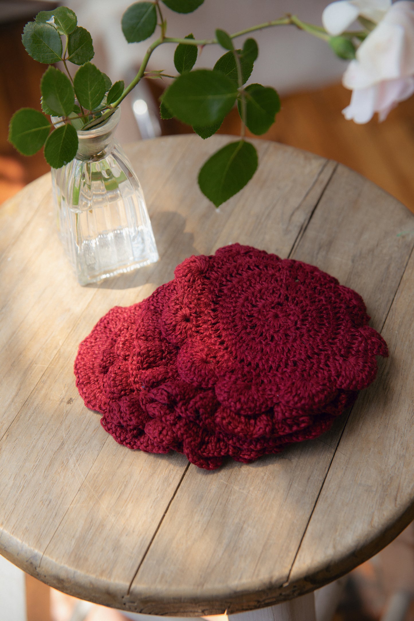 Dahlia Coasters