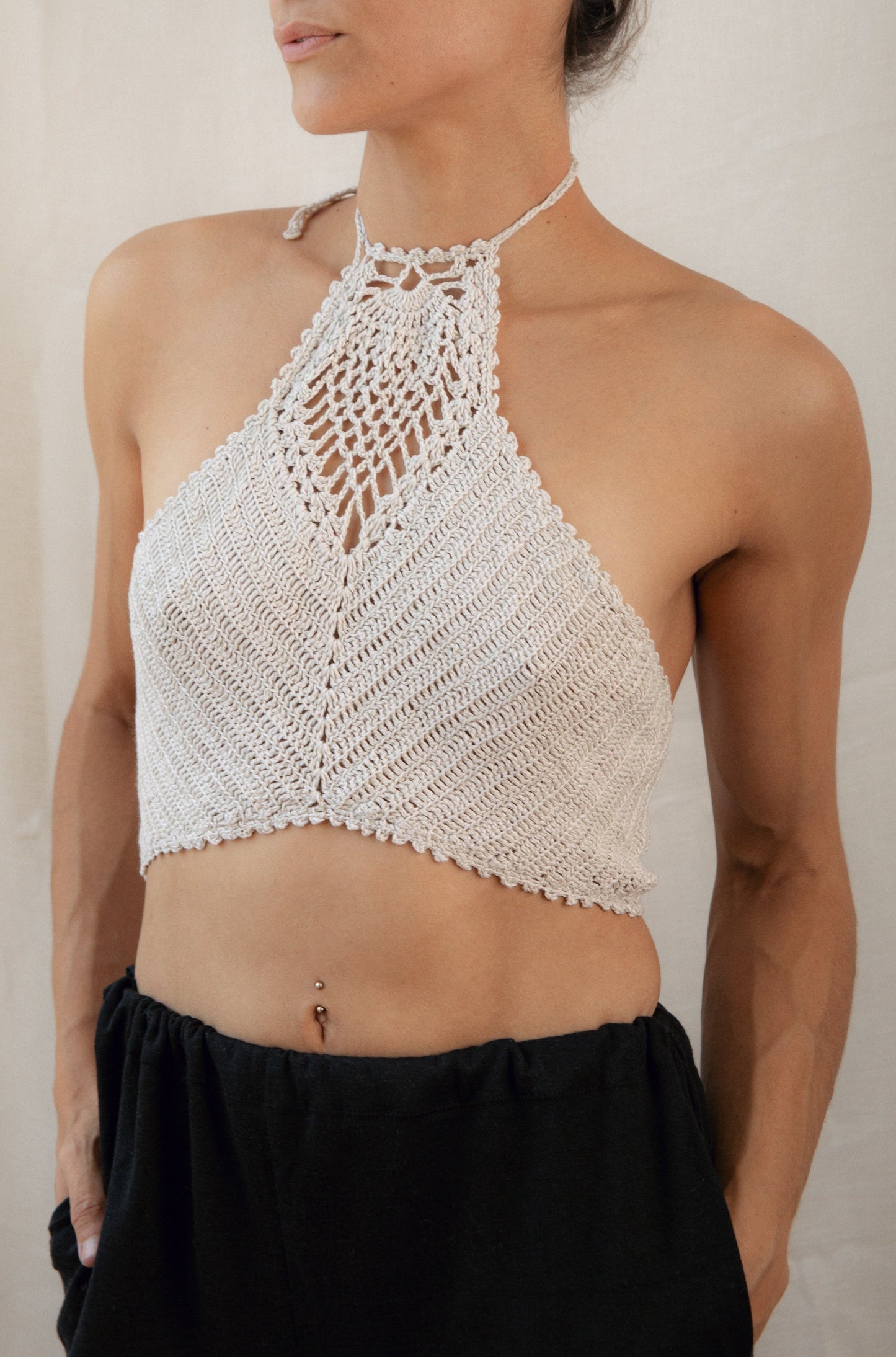 Nagar Crochet Top