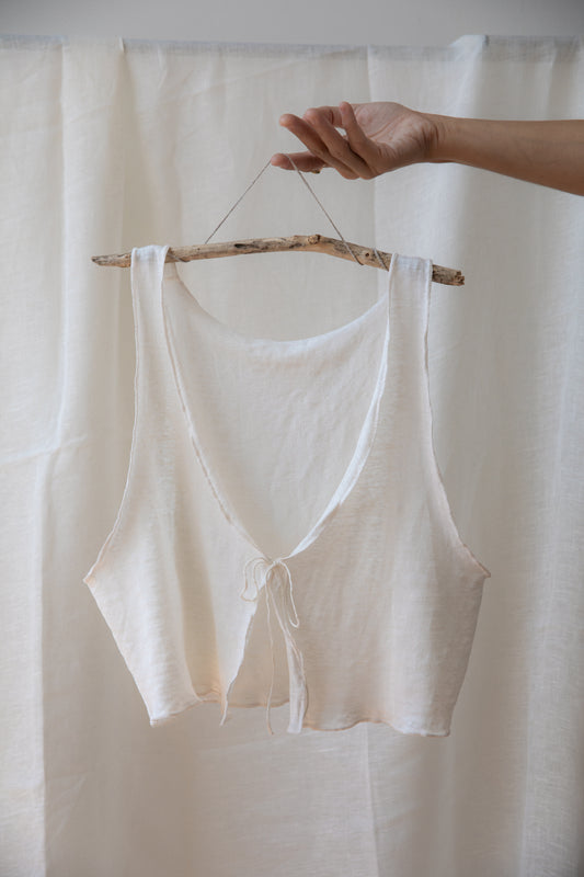 Vallauris Crop Vest